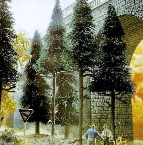 Busch 6410 6 Fichten H0