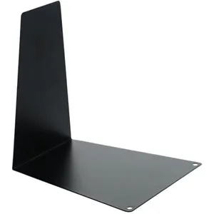 Leitz Buchstütze 52980095, hoch, schwarz, 12,5 x 14,5cm, aus Metall, 1 Stütze