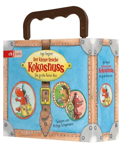 Der kleine Drache Kokosnuss – Die große Reise-Box: Kokosnuss und das Geheimnis der Mumie (Ägypten) - Kokosnuss und die wilden Piraten - Kokosnuss und ... - Kokosnuss bei den wilden Tieren (Afrika)