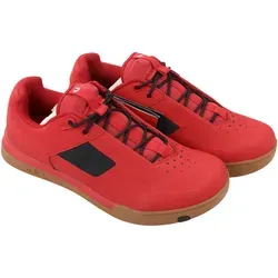 Crankbrothers Mallet Lace Fahrradschuhe Clip-In Rot/Schwarz Größe 41 - Fahrradschuhe für Trail, Enduro und Bikepark mit optimaler Stabilität und vorinstallierten Cleats für sofortigen Einsatz. Das innovative Match System garantiert perfekte Kontrolle und Komfort.