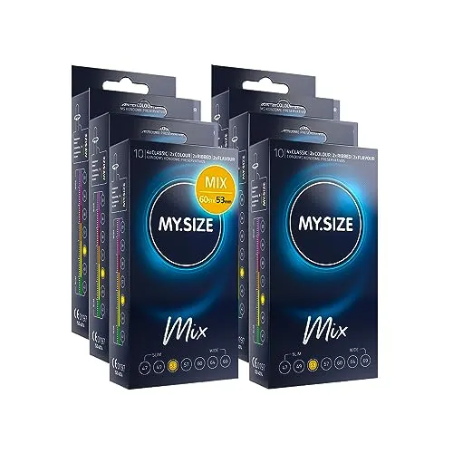 My.Size Mix Kondome Größe 3, 53 mm – 60 Stück Vorteilspackung
