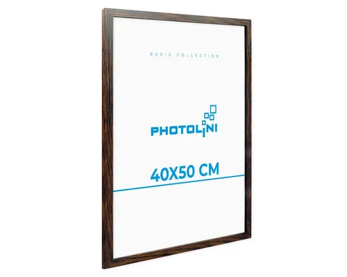 PHOTOLINI Bilderrahmen Poster-Einzelrahmen Modern Schmal, (1 Rahmen)