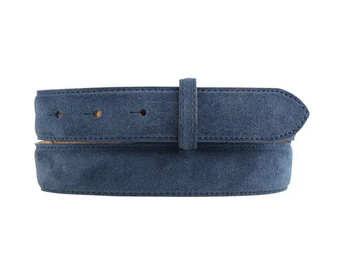 BELTINGER Ledergürtel Wechselgürtel aus Veloursleder ohne Schnalle 3,0 cm - Druckknopf-Gürte (1-St)