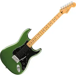 Fender Player II Modified Stratocaster Harvest Green Metallic - ST-Gitarren, ausgestattet mit 3x Player II Noiseless Strat Tonabnehmer für störungsfreien Sound und inklusive Deluxe Gigbag für optimalen Schutz.