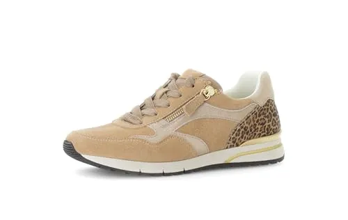 Gabor Leder-Sneakers in Hellbraun von Gabor