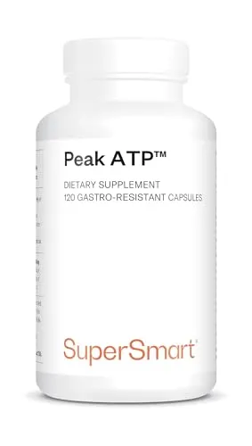 Peak ATP - Energie-Boost für starke Muskeln - Multivitaminpräparate & Mineralien mit patentierter ATP-Formel, fördert Muskelkraft und reduziert Ermüdung, vegan und glutenfrei für optimale Energieaufnahme.