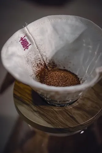 ATHIA Kaffeefilter für Chemex, Hario V60, 100 % Baumwolle, wiederverwendbar, kegelförmiger Tuchfilter, 3er-Pack für 1–4 Tassen, umweltfreundliche Alternative zu Papierfiltern, 3 Stück