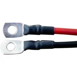 ECTIVE Batteriekabel 1,5 m – M6/M8, rot/schwarz, Kupfer von ECTIVE