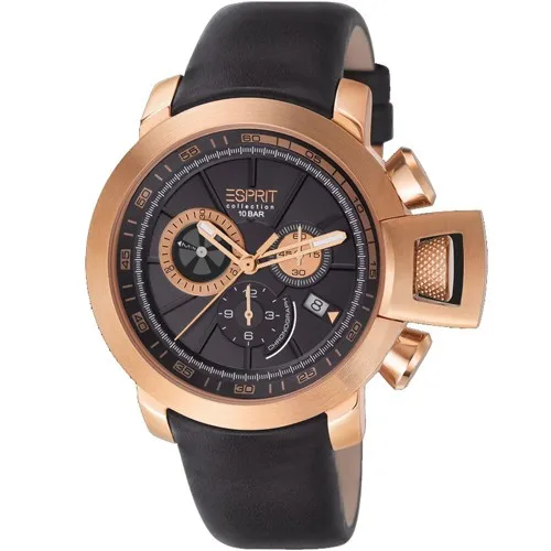 Esprit EL101831F04 Aeolus Rose Gold Herrenuhr Chronograph von Esprit
