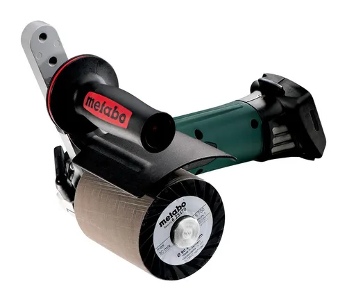 Metabo S 18 LTX 115 Akku-Satiniermaschine - Schleifmaschine für präzises Satinieren, kabellos und flexibel einsetzbar für optimale Ergebnisse.
