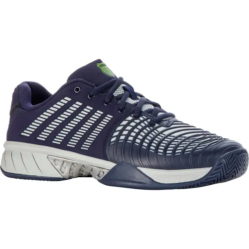 K-Swiss EXPRESS LIGHT 3 Tennisschuhe Herren in peacoat-gray violet-lime green, Größe 41 1/2 FS 2024