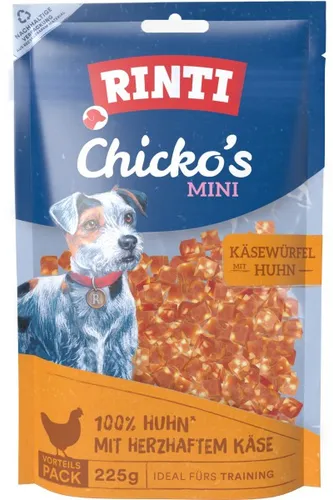 Rinti Chicko Mini Hundesnack Huhn-Vorratspack 225 g  Hundefutter