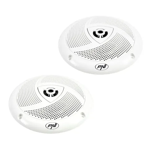 PNI Koaxiallautsprecher für Boote BTA500, 100 W, 12,7 cm, 2er-Set