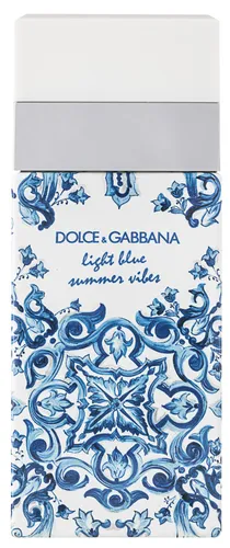 Dolce & Gabbana Light Blue Summer Vibes 100ml Eau de Toilette - Damen Eau de Toilette, erfrischender Sommerduft mit spritzigen Zitrusnoten, perfekt für sonnige Tage und unbeschwerte Momente.