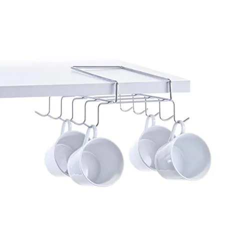 Zeller 24845 Tassenhalter 19 x 28 x 8 cm, Chrom