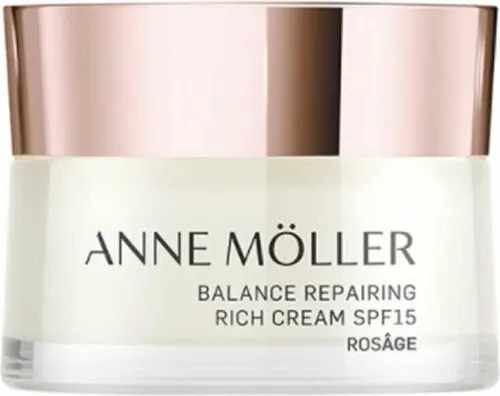 Rosage Crema Richespf15 50Ml - Tagespflege mit LSF 15, schützt die Haut vor UV-Strahlen und sorgt für eine reichhaltige Feuchtigkeitsversorgung.