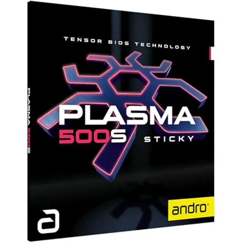 ANDRO Plasma 500S Tischtennisbelag Rot 2,1mm