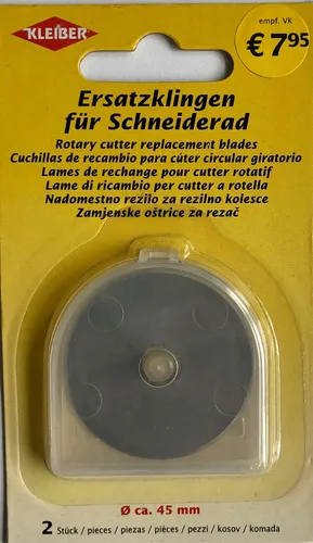 Stk Ersatzklingen für Schneiderad 2