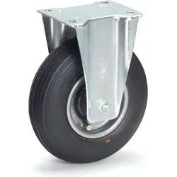 Bockrolle, Luftrad, ø220 x 70mm - Transportgeräte & Rampen - Robuste Bockrolle mit Luftrad für hohe Tragkraft von 150 kg, ideal für flexible Transporte und leichten Fahrkomfort.