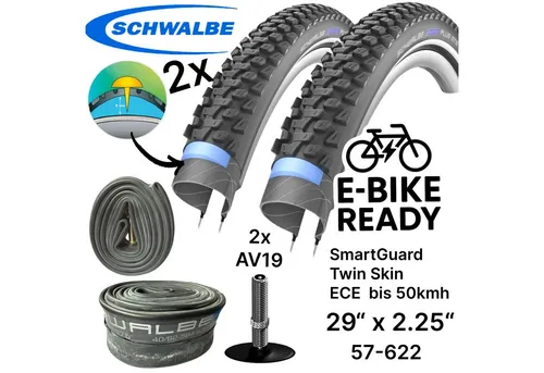 Schwalbe Marathon Plus MTB Reifen Set 29x2,25