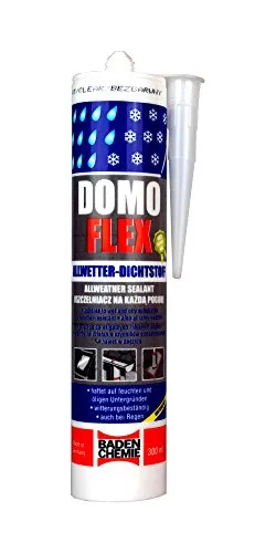 Domoflex Transparent Allwetterdichtstoff Kartusche 300 ml Silikonalternative