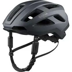 Sena Adult C1 Smart Helm mit Bluetooth - Fahrradhelm mit 4-Wege-Bluetooth für freihändige Kommunikation, integriertem Rücklicht und Smartphone-Konnektivität für Musik und Anrufe.