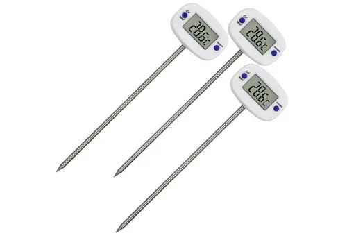 GreenBlue Kochthermometer GB382, 3-tlg., Digitales Lebensmittelthermometer