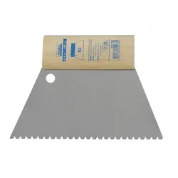 mako Kleberspachtel Trapezform KOMFORT 18 cm / B3, Qualitäts-Bandstahl