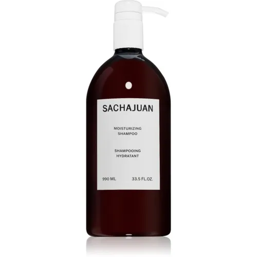 SACHAJUAN Moisturizing Shampoo 990 ml - Shampoos - Feuchtigkeitsspendendes Shampoo mit Ocean Silk-Technologie und Arganöl, repariert trockenes Haar und sorgt für gesundes, gepflegtes Aussehen.