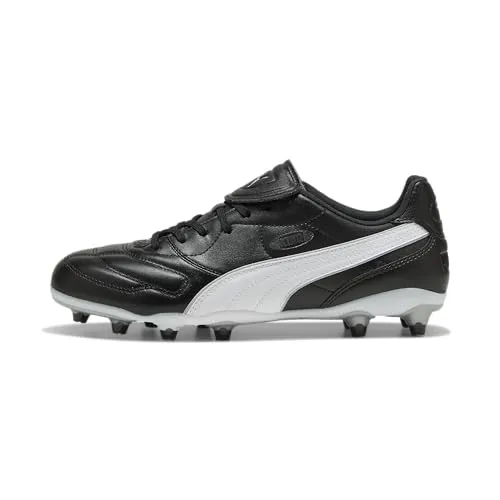 PUMA Herren Fußball-Rasenschuhe KING LIGA FG/AG - Erlebe das Spielgefühl mit den KING LIGA Fußballschuhen. Das flexible Obermaterial und die adaptive Schuhzunge bieten perfekten Sitz. Die leichte Laufsohle sorgt für Stabilität auf Rasen und Kunstrasen – für maximale Kontrolle auf dem Platz.