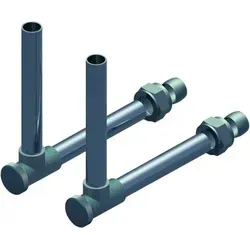 Weitzel Ausgleichs-Winkelabsperrverschraubung 1022 vernickelt - Sonstige Elektroinstallationsartikel, ideal für die Verbindung zwischen Heizungs- und Ventilkompaktheizkörper mit langlebiger Klemmringverschraubung.