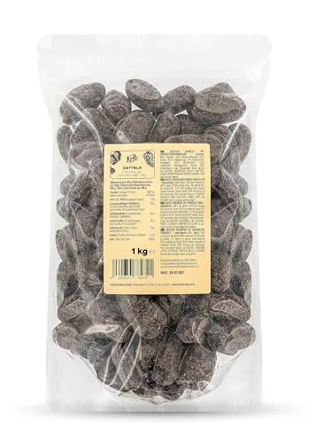 KoRo Datteln in Zartbitterschokolade 1 kg von KoRo