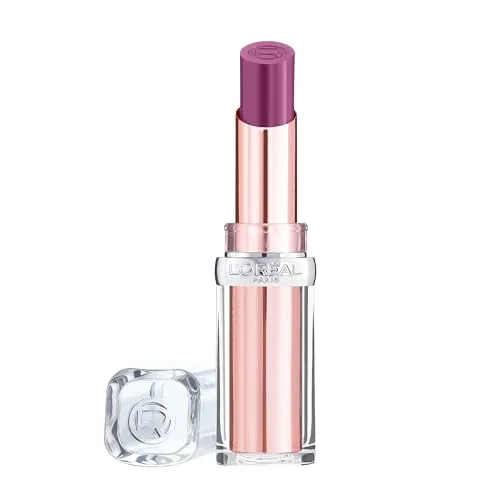 L'Oréal Paris Color Riche Glow Paradise Lippenstift, Für gesund aussehende, hydrierte Lippen, Natürlicher Farbglow, Farbe: 435 Violet Mirage, 3,8 g