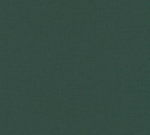 Tapete Vlies Textil Uni dunkelgrün Livingwalls 37953-3 (2,60€/1qm)