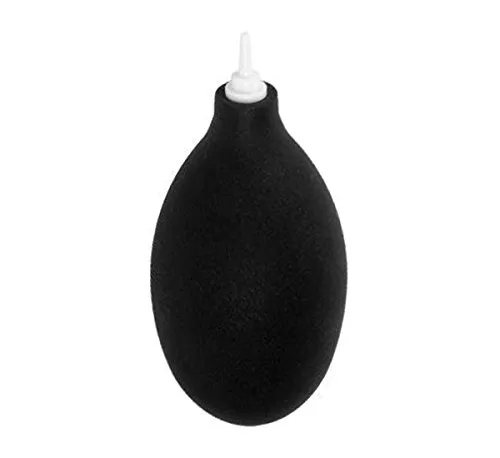 Profi Blasebalg für Sensorreinigung & Objektiven 40mm Durchmesser Schwarz