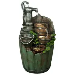 INTERGARDEN Wasserspiel Zimmerbrunnen 80cm