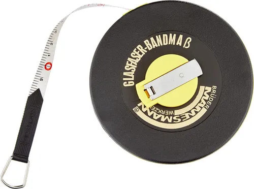 BRÜDER MANNESMANN Glasfaser-Bandmaß Länge: 30 m