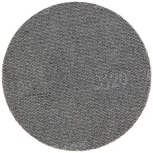 wolfcraft 5 Haft-Schleifgitter Ø 225 mm I 2287000 I für Wand- und Deckenschleifer I Gitterleinen mit Klettgewebe für Gipskarton, Holz, Korn 120