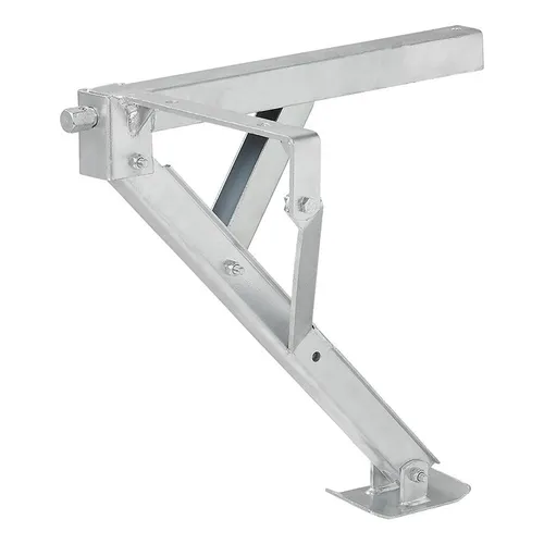 ProPlus Ausdrehstütze kompakt für rechts vorne und links hinten 800 kg - Robuste Ausdrehstütze aus verzinktem Stahl, ideal für Wohnwagen und Anhänger, bietet maximale Stabilität mit 600 kg Tragfähigkeit.