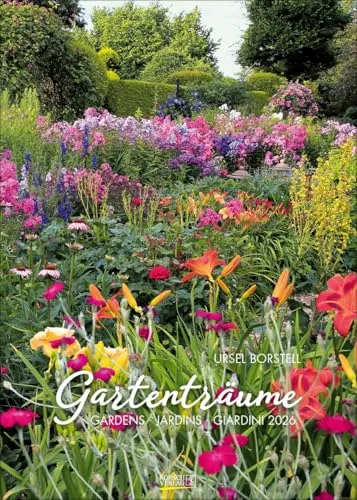 Gartenträume 2026: Wandkalender für Gartenliebhaber