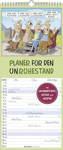 Planer für den Unruhestand 2026