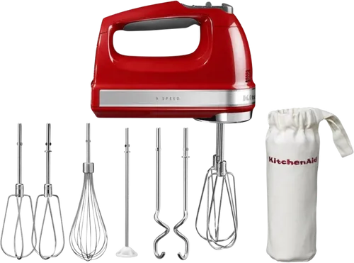 KitchenAid 5KHM9212EER Empire Rot Handmixer in rot von KitchenAid