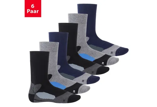 Footstar Thermosocken Damen&Herren Wintersocken (6 Paar) Warme Vollfrottee Thermo Socken