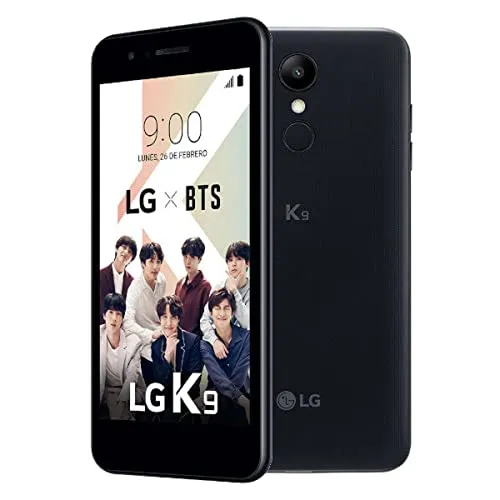LG K9 Smartphone - 5,0 Zoll Display, 16 GB Speicher, Android 7.1.2 - Simlockfreies Handy mit 8 MP Kamera für perfekte Aufnahmen, erweiterbarer Speicher bis 32 GB und 2 GB RAM für flüssige Performance.