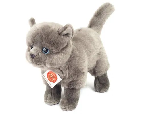 Teddy Hermann Kartäuser Katze stehend, 20 cm von Teddy Hermann®