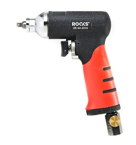 ROOKS Schlagschrauber (Druckluft) OK-04.0010 - Druckluftwerkzeug mit 10-40 Nm Anzugsdrehmoment, ideal für effizientes Arbeiten in Werkstätten und Autoreparaturen.