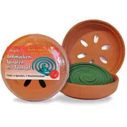 ANTI-MÜCKEN Spiralen m.Tontopf 1 St