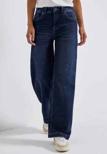 Street One Damen Wide Leg Jeans 3715674 von Street One