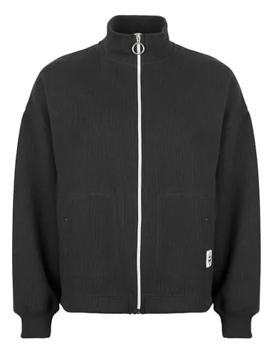Roadsign Sweatjacke Schwarz XL - Stylisch und Bequem - Moderne Sweatjacke mit Stehkragen und praktischen Eingrifftaschen. Ideal für Freizeit und Alltag, bietet angenehmen Tragekomfort und lässigen Look.