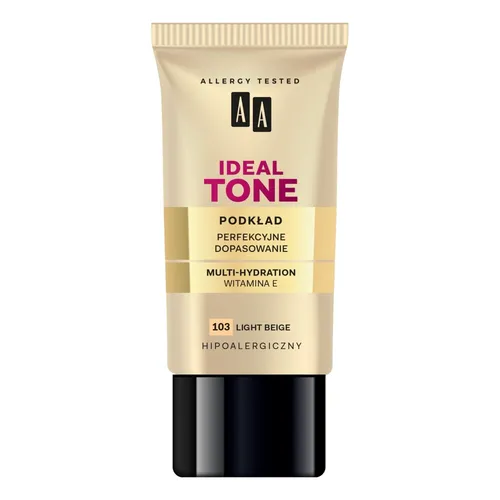 AA Ideal Tone Foundation podkład do twarzy 103 Light Beige 30ml (P 5900116028958